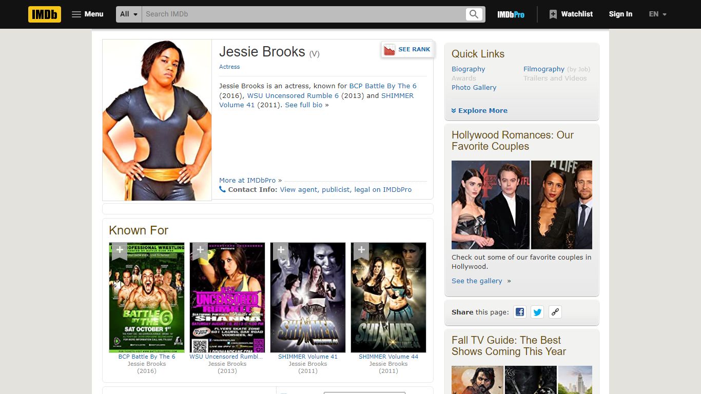 Jessie Brooks - IMDb