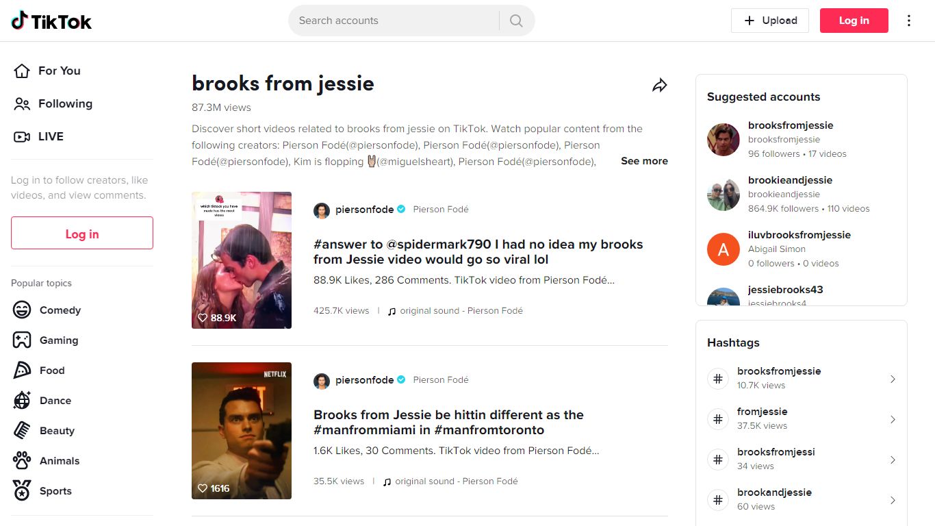 Discover brooks from jessie 's popular videos | TikTok